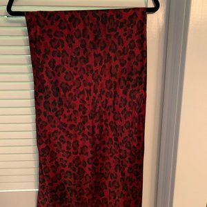 Anine Bing Silk midi skirt